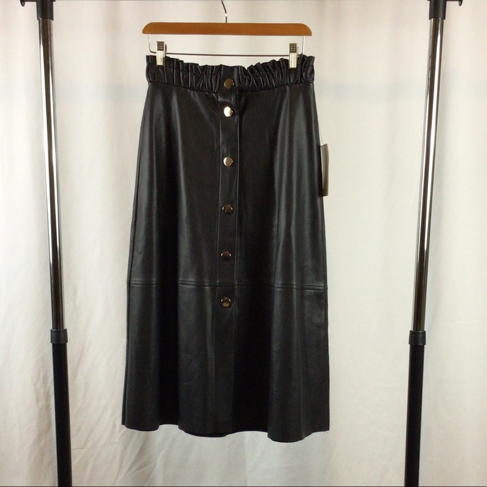 Leather skirt
